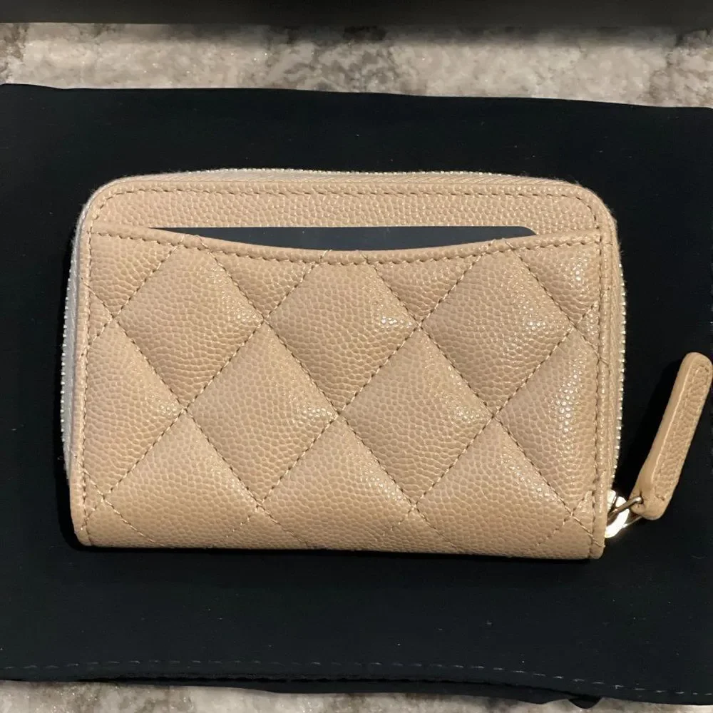 Chanel card holder